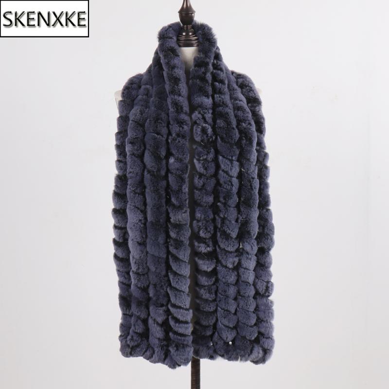 Scarves Hand Knitted Fashion Lady Real Rex Fur Scarf Women Winter Warm Natural Long Style Neckerchief
Scarves Hand Knitted Fashion Lady Real Rex Fur Scarf Women Winter Warm Natural Long Style Neckerchief