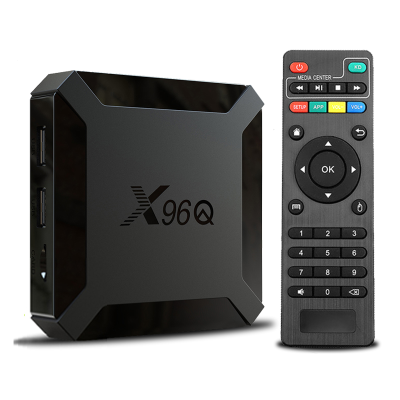 TV Box Android 10 X96Q 2.4G Wifi Allwinner H313 Quad Core 1G 8G 2GB 16GB 1080P Media Player X96 Q 4K Smart Set Top Wholesale X96QAndroid TVBox X 96Q for Moving от DHgate WW