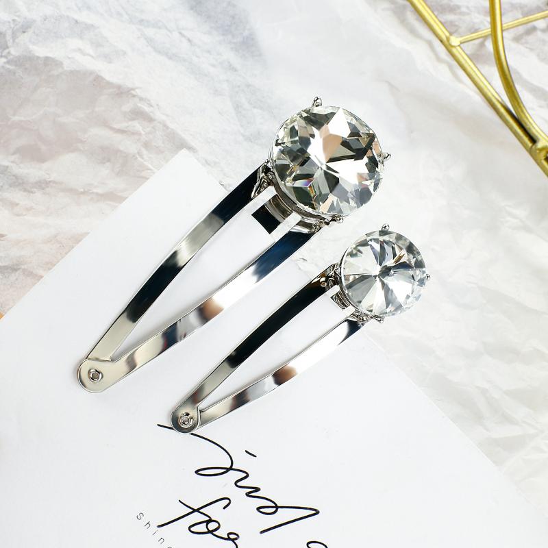 Hair Clips & Barrettes AMORCOME Simple Big Crystal Clip Girls Snap Barrette Stick Hairpin Styling Accessories For Women 2021, Golden;silver
Hair Clips & Barrettes AMORCOME Simple Big Crystal Clip Girls Snap Barrette Stick Hairpin Styling Accessories For Women 2021, Golden;silver