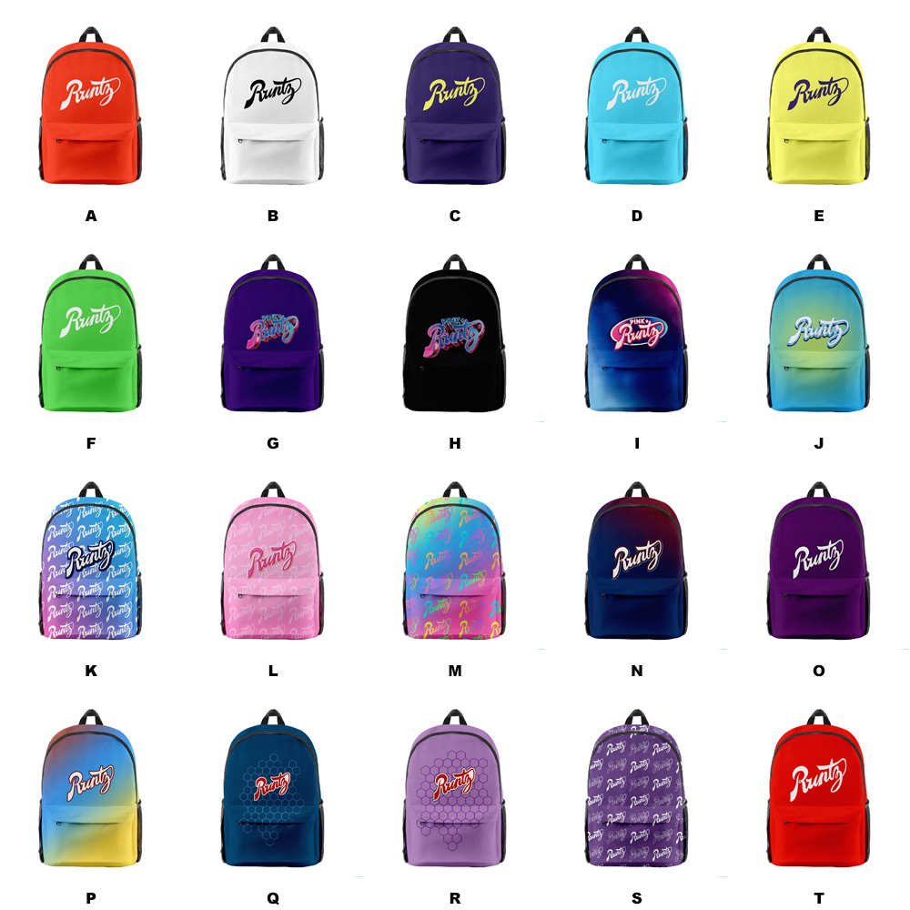 12 Styles Runty Backpack for Men Boys Runtz Cigar Cartoon Laptop 2 Straps Travel Bag School Shoulders Bags
12 Styles Runty Backpack for Men Boys Runtz Cigar Cartoon Laptop 2 Straps Travel Bag School Shoulders Bags
