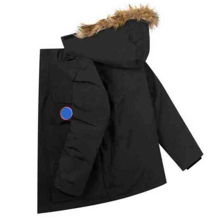 Designer Luxury Winter Canadian Map Table Fashion Two Stripes Down Mens Womens Thickened And Medium Long Knee Gooses Warm Jacket 4 color
Designer Luxury Winter Canadian Map Table Fashion Two Stripes Down Mens Womens Thickened And Medium Long Knee Gooses Warm Jacket 4 color
