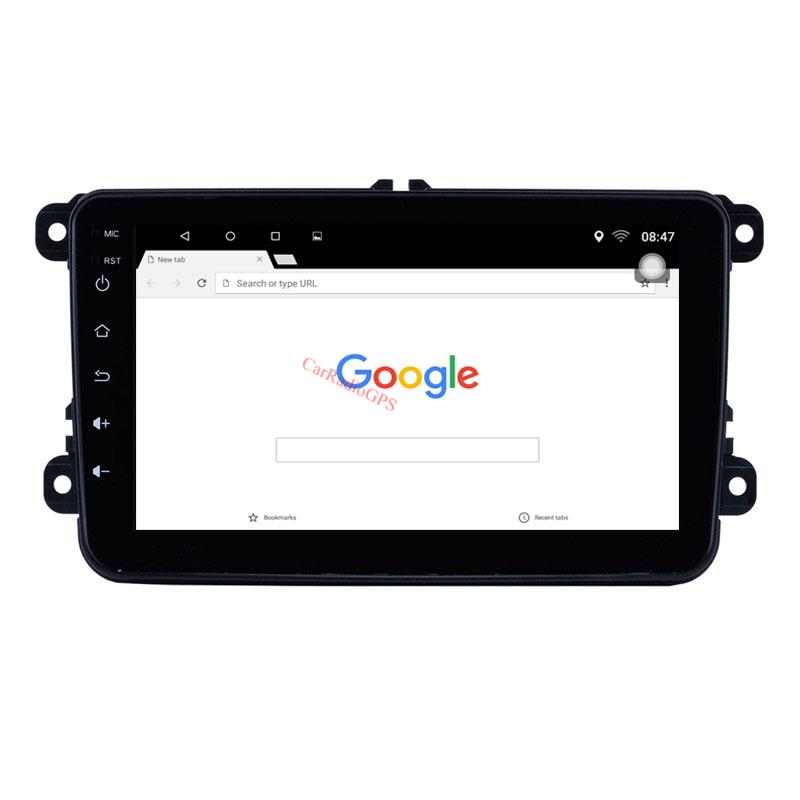 9 inch Android HD Touch Screen car dvd Radio Player for VW Volkswagen Universal SKODA Seat with GPS Navigation WIFI Music