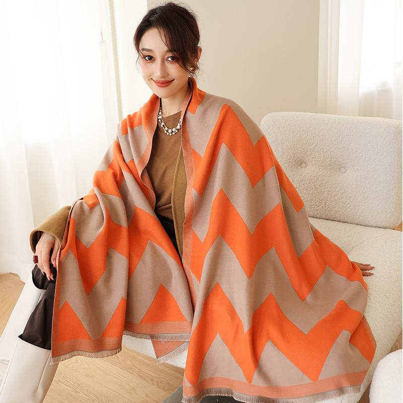 Scarves Imitate Cashmere Long Scarf Unisex Man Women Fashion Water Ripple Shawl Stole Winter Big Kerchief 185*65cm, Blue;gray
Scarves Imitate Cashmere Long Scarf Unisex Man Women Fashion Water Ripple Shawl Stole Winter Big Kerchief 185*65cm, Blue;gray