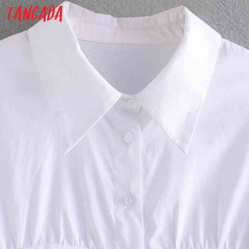 Spring Women Pleated Tunic Blouse Long Sleeve Chic Female Office Lady Shirt Blusas Femininas 2W88 210416