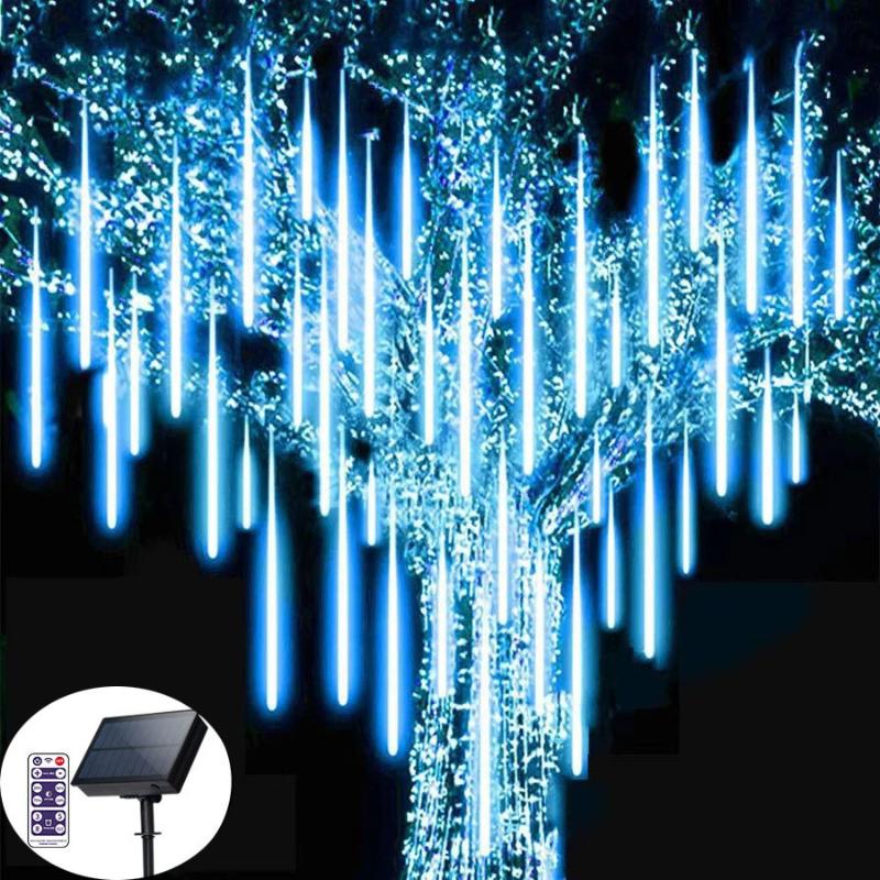 Strings 30CM 50CM Solar Meteor Shower Rain Light Outdoor Garden Tree String Christmas Decor Falling Raindrop Icicle Fairy Garland
Strings 30CM 50CM Solar Meteor Shower Rain Light Outdoor Garden Tree String Christmas Decor Falling Raindrop Icicle Fairy Garland