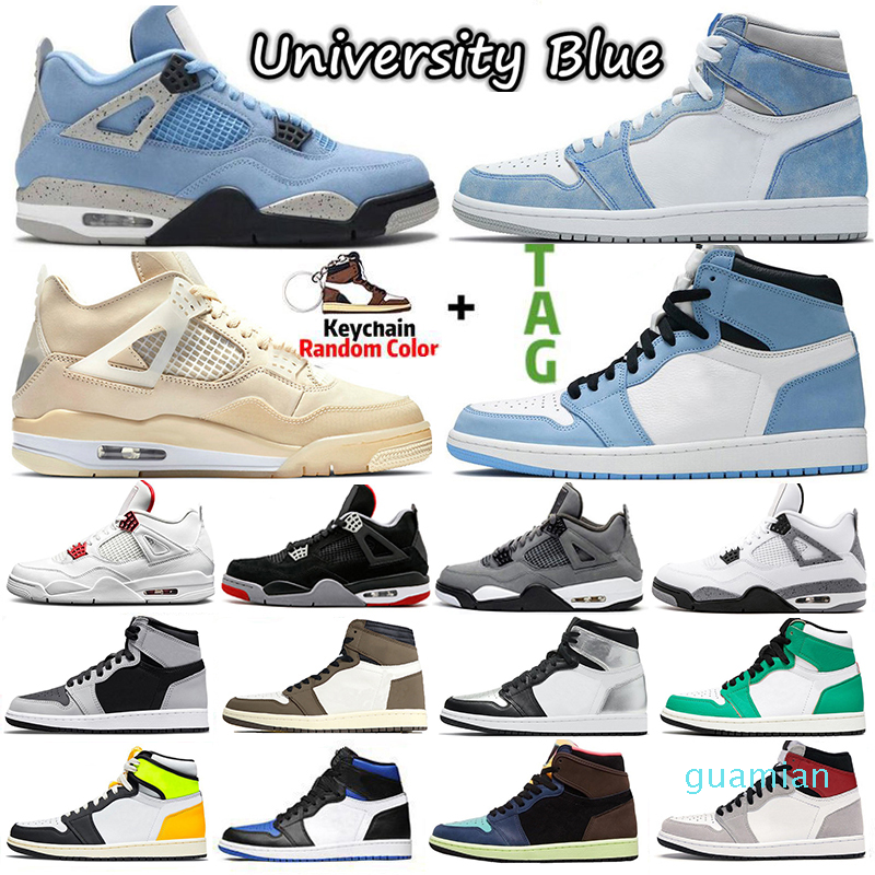 2021 Sail University Blue 1s 4s Shoes Light Fusion Red Desert Moss Shadow 2.0 Black Cat Dark Mocha What the White Cement 1 mens women Sports, 43
2021 Sail University Blue 1s 4s Shoes Light Fusion Red Desert Moss Shadow 2.0 Black Cat Dark Mocha What the White Cement 1 mens women Sports, 43