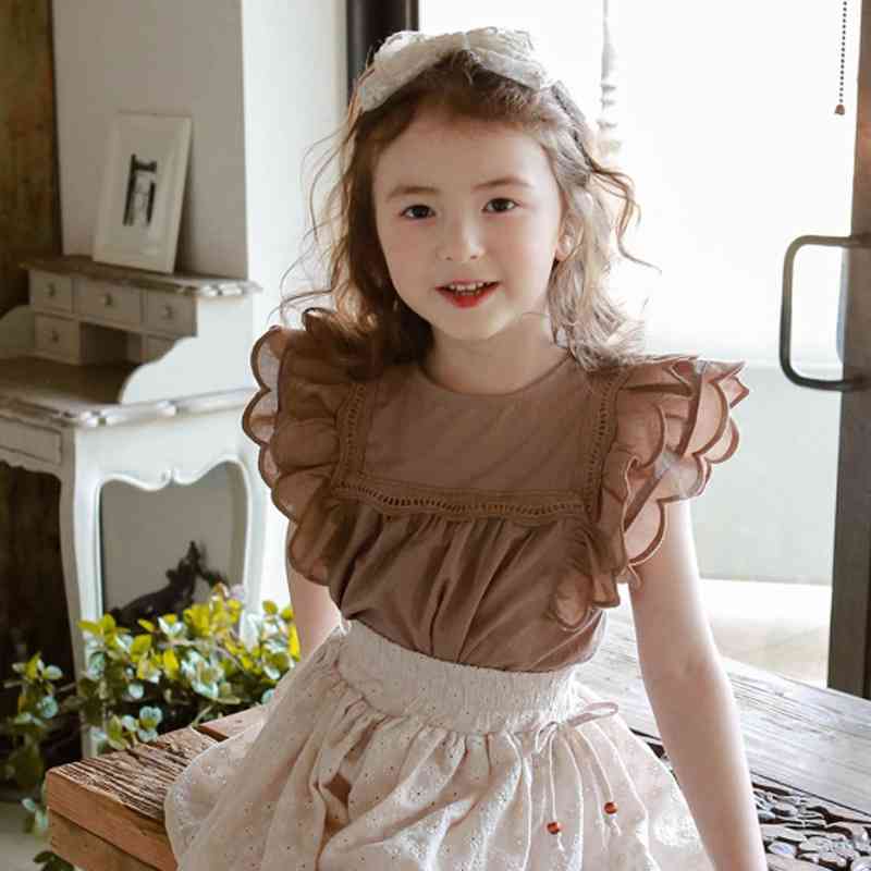 Summer Korean Children's Wear Girls' Pure Color T-Shirt toddler girl clothes baby girl shirt 210701, Beige
Summer Korean Children's Wear Girls' Pure Color T-Shirt toddler girl clothes baby girl shirt 210701, Beige