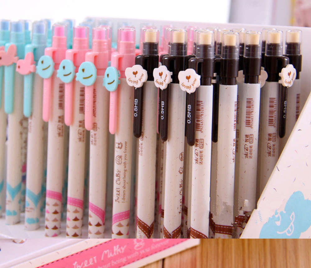 Creative Fashion Students Learn Stationery Zhidi Automatic Pencil with Rubber Cartoon Activity Kawaii
Creative Fashion Students Learn Stationery Zhidi Automatic Pencil with Rubber Cartoon Activity Kawaii