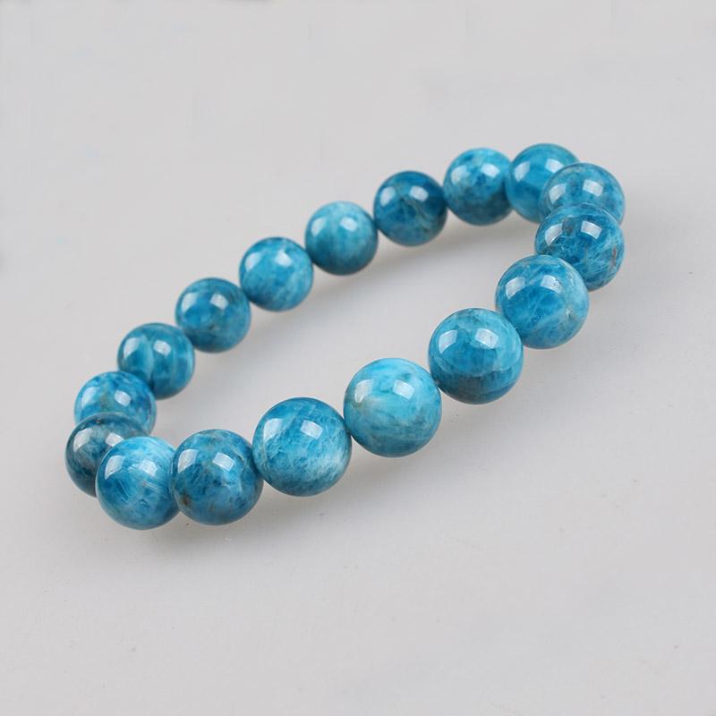 Charm Bracelets Natural Blue Apatite Stone Beads Elastic Bracelet Jewelry 6 8 10 12mm For Man Woman Gift
Charm Bracelets Natural Blue Apatite Stone Beads Elastic Bracelet Jewelry 6 8 10 12mm For Man Woman Gift