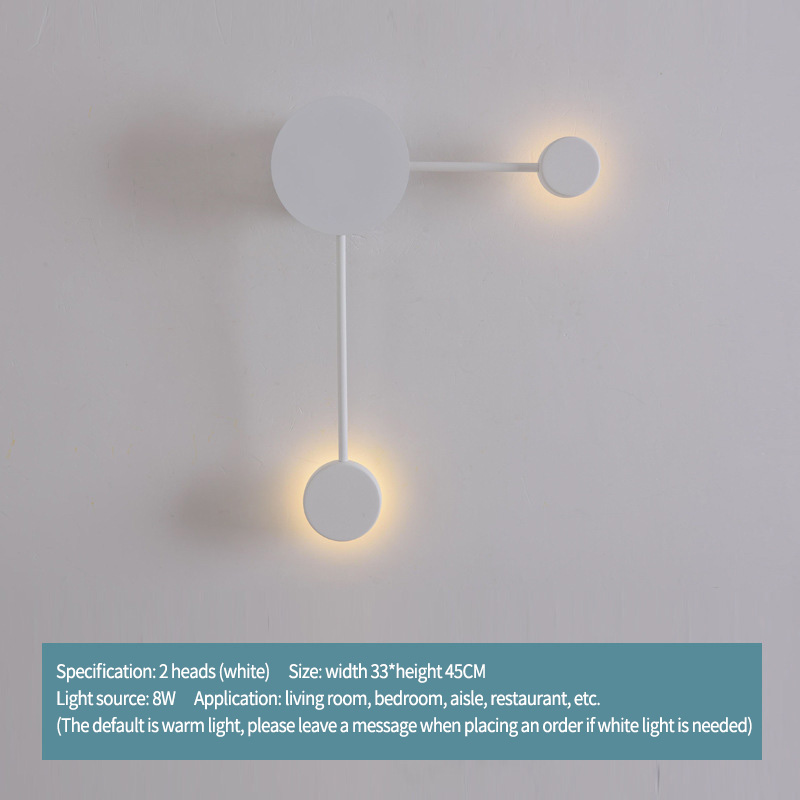 Contemporary Style Nordic Decorative Wall Lamp Minimalist Creative Aisle Living Room Light