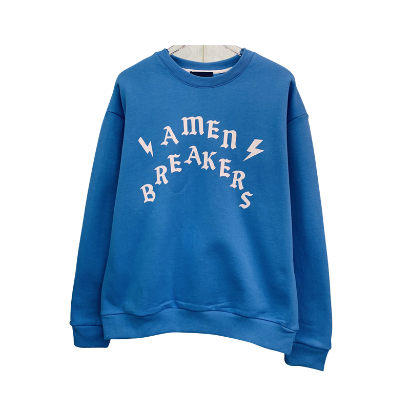 21FW Europe Italy Autumn Winter Blue Hoodie High quality casual men women fleece cotton Sweatshirt, Black
21FW Europe Italy Autumn Winter Blue Hoodie High quality casual men women fleece cotton Sweatshirt, Black