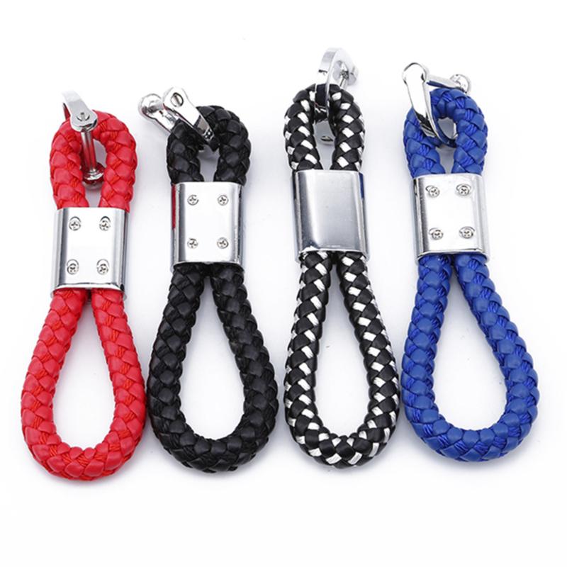 Keychains Car Woven Rope Keychain DIY Bag Pendant Key Chain Holder Keyrings Men Women
Keychains Car Woven Rope Keychain DIY Bag Pendant Key Chain Holder Keyrings Men Women