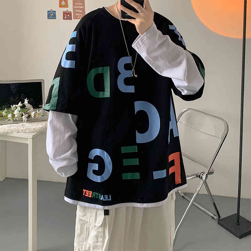 men's hoodies & sweatshirts casaco moletom masculino de duas peças, falso com capuz, estampa letras, casual, grans dimensões, moda, Black
men's hoodies & sweatshirts casaco moletom masculino de duas peças, falso com capuz, estampa letras, casual, grans dimensões, moda, Black