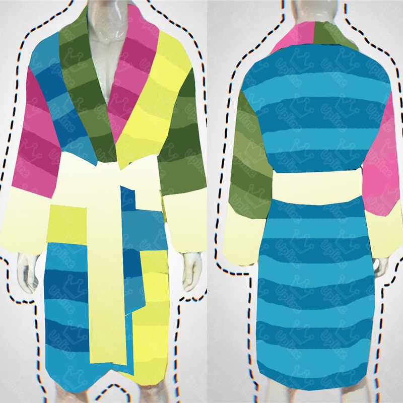 Luxury Rainbow Colored Bath Robe Couple 100% Cotton Bathrobe Breathable Soft Baroque Jacquard Sleep Night Robes Home Unisex Sleepwear
Luxury Rainbow Colored Bath Robe Couple 100% Cotton Bathrobe Breathable Soft Baroque Jacquard Sleep Night Robes Home Unisex Sleepwear
