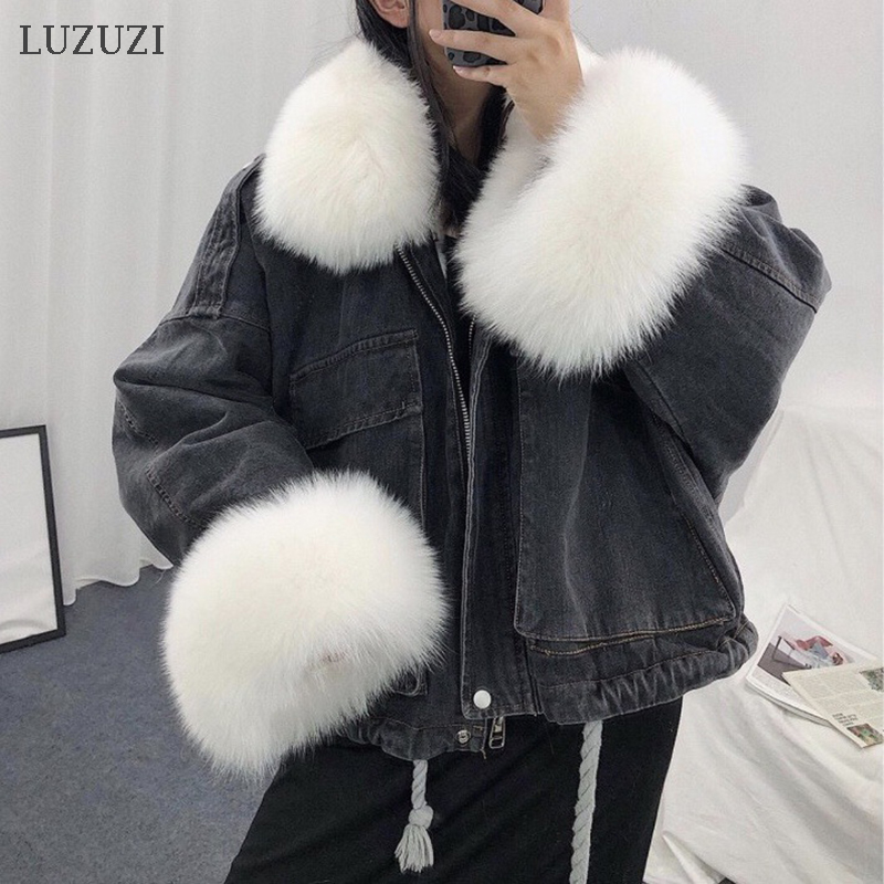 LUZUZI Warm Bomber Womens Winter Jacket Coat Female Jeans Jacket Basic Ladies Top Windbreaker Denim Jackets Overcoat Plus Size, Thin jacket
LUZUZI Warm Bomber Womens Winter Jacket Coat Female Jeans Jacket Basic Ladies Top Windbreaker Denim Jackets Overcoat Plus Size, Thin jacket