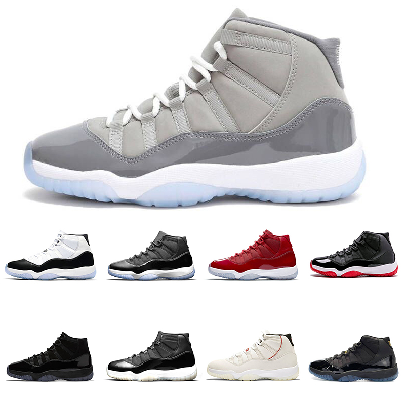 2021 Release Authentic 11 Cool Grey 45 Concord Shoes 11s Retro 25th Gamma Blue Win Like Cap And Gown Bred Space Jam Sports Men Outdoor Sneakers With Original box, With double box
2021 Release Authentic 11 Cool Grey 45 Concord Shoes 11s Retro 25th Gamma Blue Win Like Cap And Gown Bred Space Jam Sports Men Outdoor Sneakers With Original box, With double box