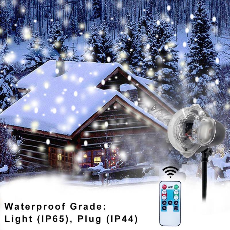 Lawn Lamps Christmas Led Stage Lamp Waterproof Projector Snowflakes Indoor Lighting Decoration Outdoor Party Snow Scene Garden Light
Lawn Lamps Christmas Led Stage Lamp Waterproof Projector Snowflakes Indoor Lighting Decoration Outdoor Party Snow Scene Garden Light