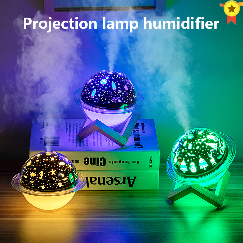 3D Projection lamp Air Humidifier Mute Desktop Usb Planetary Light Usb Air Humidifier Ultrasonic Aroma Essential Oil Diffuser
3D Projection lamp Air Humidifier Mute Desktop Usb Planetary Light Usb Air Humidifier Ultrasonic Aroma Essential Oil Diffuser