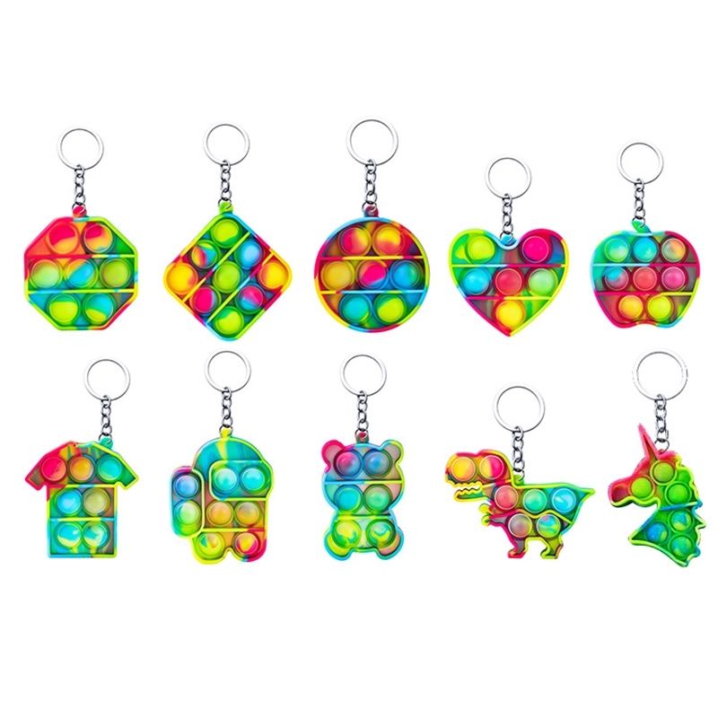 Finger bubble music rodent pioneer can press exercise board decompression key chain toys
Finger bubble music rodent pioneer can press exercise board decompression key chain toys