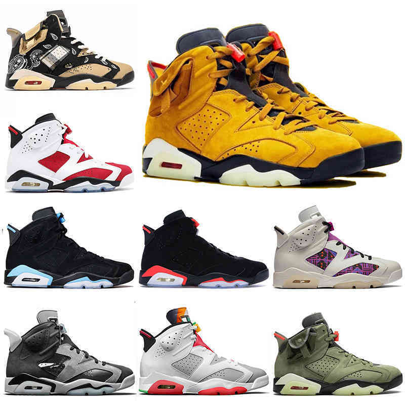 Top Basketball Shoes Carmine Travis yellow Cactus Jack Jumpman 6 6s Hare Quai 54 Black Infrared UNC Men Women Trainers Sneakers CNY, Q2 travis 40-47
Top Basketball Shoes Carmine Travis yellow Cactus Jack Jumpman 6 6s Hare Quai 54 Black Infrared UNC Men Women Trainers Sneakers CNY, Q2 travis 40-47