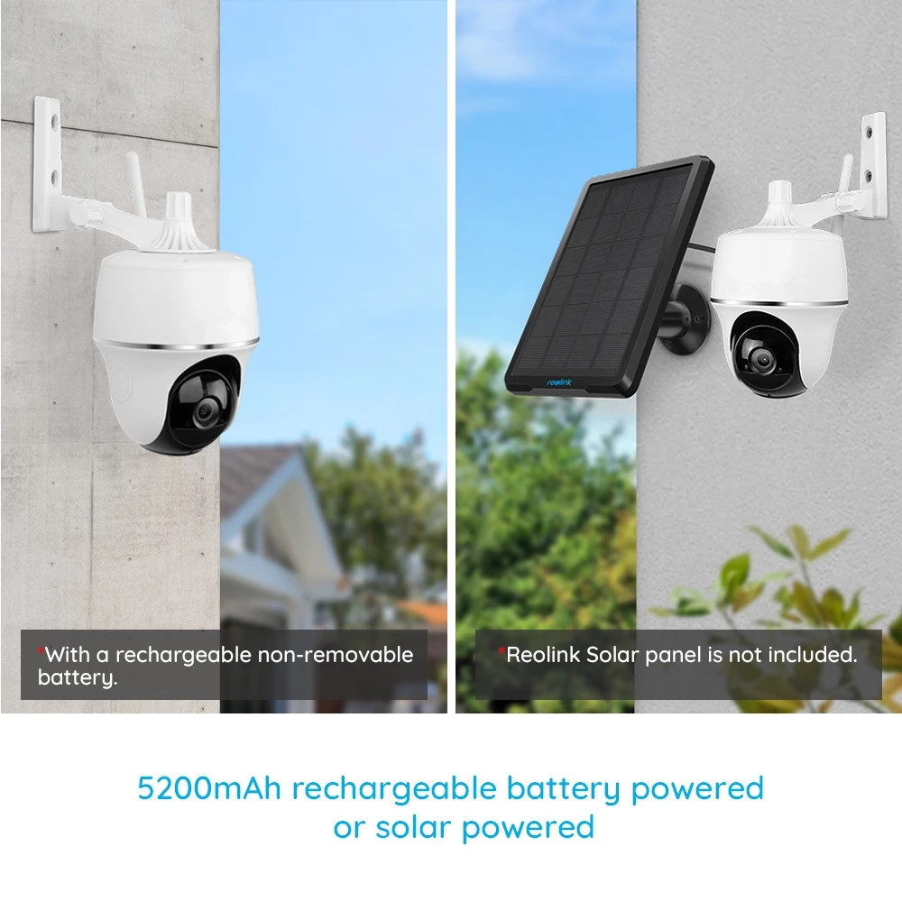 PT 1080p Full HD outdoor battery camera wifi Pan&Tilt remote access solar panel included
PT 1080p Full HD outdoor battery camera wifi Pan&Tilt remote access solar panel included