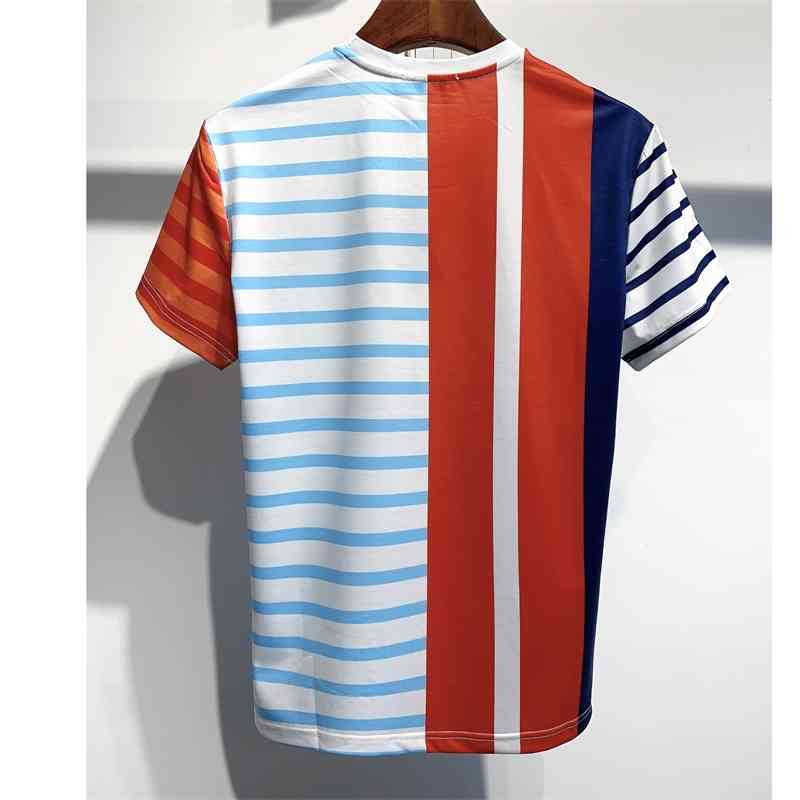 2021 Summer Fashion Designer Men's T-shirt Short Sleeve Mini Vertical Stripe Pattern Couple Top Two Colors, White;black
2021 Summer Fashion Designer Men's T-shirt Short Sleeve Mini Vertical Stripe Pattern Couple Top Two Colors, White;black