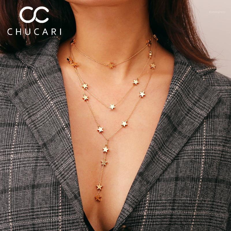 Personal Multilayer Long Tassel Chain Necklace Charm Gold Body Jewelry Fashion Pentagram Pendant For Women Boho Chains
Personal Multilayer Long Tassel Chain Necklace Charm Gold Body Jewelry Fashion Pentagram Pendant For Women Boho Chains