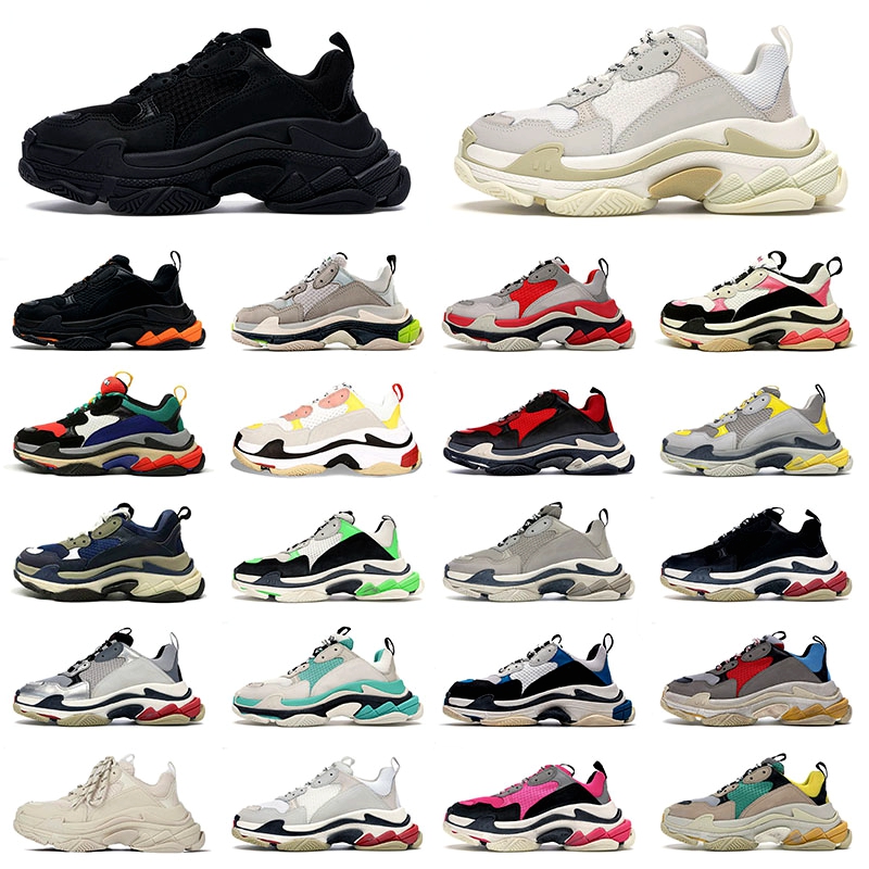 Triple S Shoes Luxurys Designers Platform Sneakers Men's Women's Sports Balencaiga Black Retro White Grey Pink Blue Red Trainers Running Casual Outdoor Size 36-45
Triple S Shoes Luxurys Designers Platform Sneakers Men's Women's Sports Balencaiga Black Retro White Grey Pink Blue Red Trainers Running Casual Outdoor Size 36-45