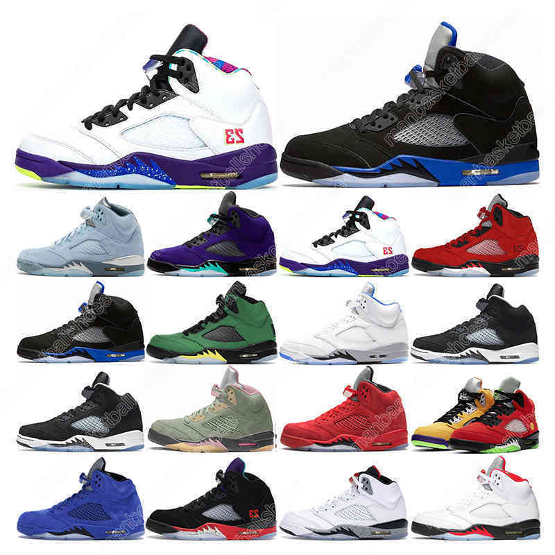 Metallic SIlver mens basketball shoes 5 5s Bluebird oreo Raging Red Hyper Royal White Cement Alternate Grape sports sneakers trainers, 4 top 3
Metallic SIlver mens basketball shoes 5 5s Bluebird oreo Raging Red Hyper Royal White Cement Alternate Grape sports sneakers trainers, 4 top 3