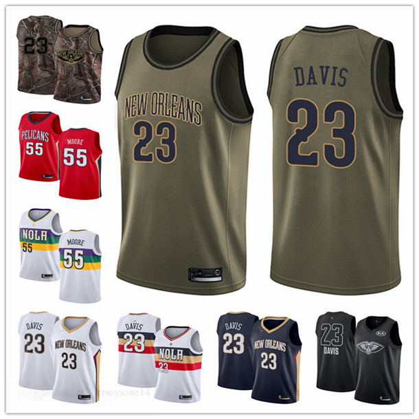 Custom Mens women youth new orleans Pelicans23 Anthony Davis55 E'Twaun Moore white red blue Throwback City Basketball jersey
Custom Mens women youth new orleans Pelicans23 Anthony Davis55 E'Twaun Moore white red blue Throwback City Basketball jersey