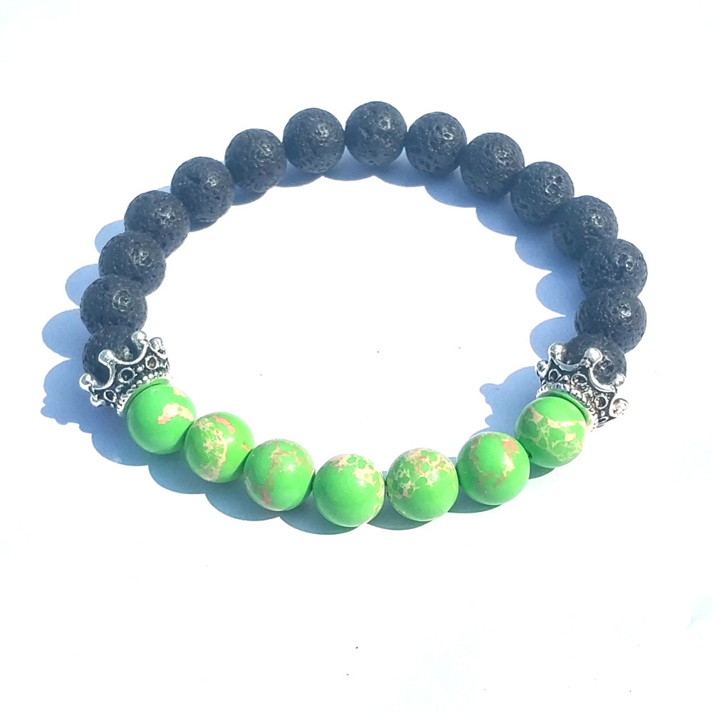 Imperial Crown Chakras Stone 8mm Black Lava Beads DIY Essential Oil Diffuser Bracelet Yoga Strand Jewelry Beaded, Strands, Golden;silver
Imperial Crown Chakras Stone 8mm Black Lava Beads DIY Essential Oil Diffuser Bracelet Yoga Strand Jewelry Beaded, Strands, Golden;silver