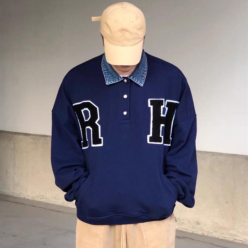 Men' Hoodies & Sweatshirts Top Quality Stand-up Collar Fashion Men 1:1 Patch Embroidered RH Logo Women Hoodie Pullover
Men' Hoodies & Sweatshirts Top Quality Stand-up Collar Fashion Men 1:1 Patch Embroidered RH Logo Women Hoodie Pullover