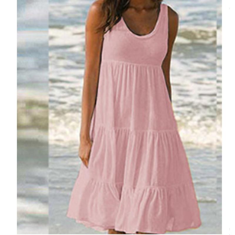 Casual Women Summer Dress Boho Vestidos Woman Clothes Robe Femme Elegant 4XL 5XL Plus Size Ladies Dresses Beach