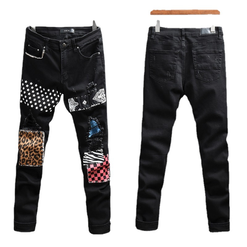Trendy Brand Denim 2021 Autumn New Patchwork Retro Korean Version of The Trend of Slim High Street Jeans, Blue
Trendy Brand Denim 2021 Autumn New Patchwork Retro Korean Version of The Trend of Slim High Street Jeans, Blue