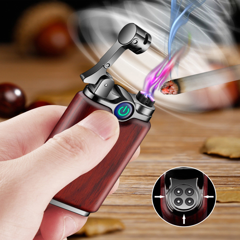 Sandawood Rechargeabe USB Eectric ighter Dropship piers Smoking Accessories Touch Sensor Pasma ighters Mens Gift
Sandawood Rechargeabe USB Eectric ighter Dropship piers Smoking Accessories Touch Sensor Pasma ighters Mens Gift