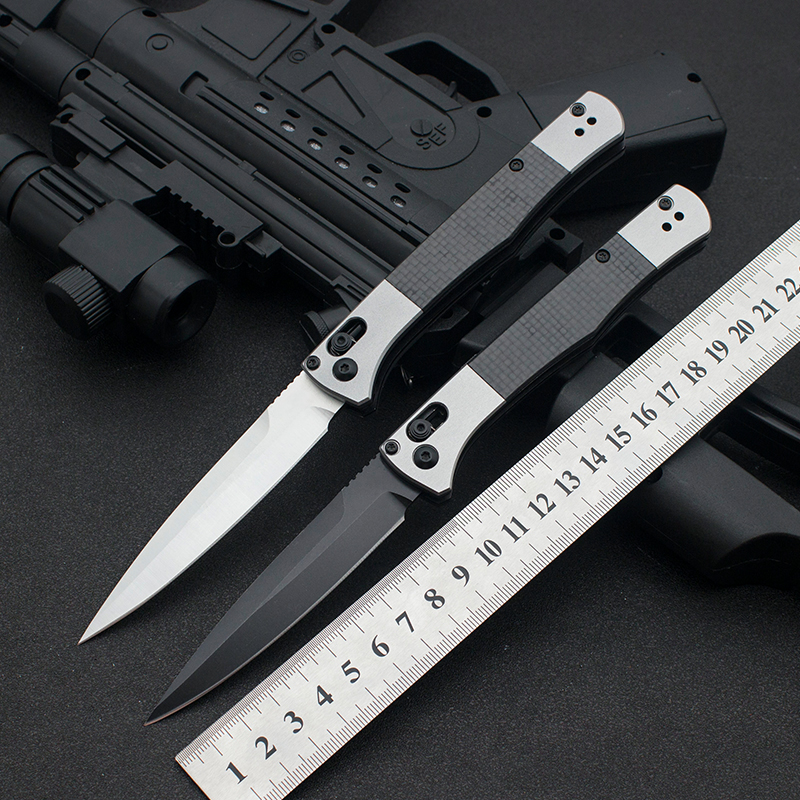 BM 4170BK OTF Folding Knife Outdoor Camping Hunting Pocket Kitchen Fruit EDC Mark S90V High Hardness Portable Basic Knives Tool
BM 4170BK OTF Folding Knife Outdoor Camping Hunting Pocket Kitchen Fruit EDC Mark S90V High Hardness Portable Basic Knives Tool
