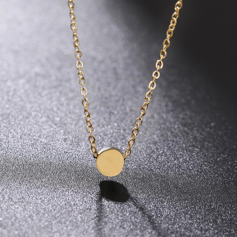 Pendant Necklaces 18KGP Stainless Steel Golden Bean Necklace For Women Rose Gold Bead On Neck Fashion Collier Jewelry Gift
Pendant Necklaces 18KGP Stainless Steel Golden Bean Necklace For Women Rose Gold Bead On Neck Fashion Collier Jewelry Gift