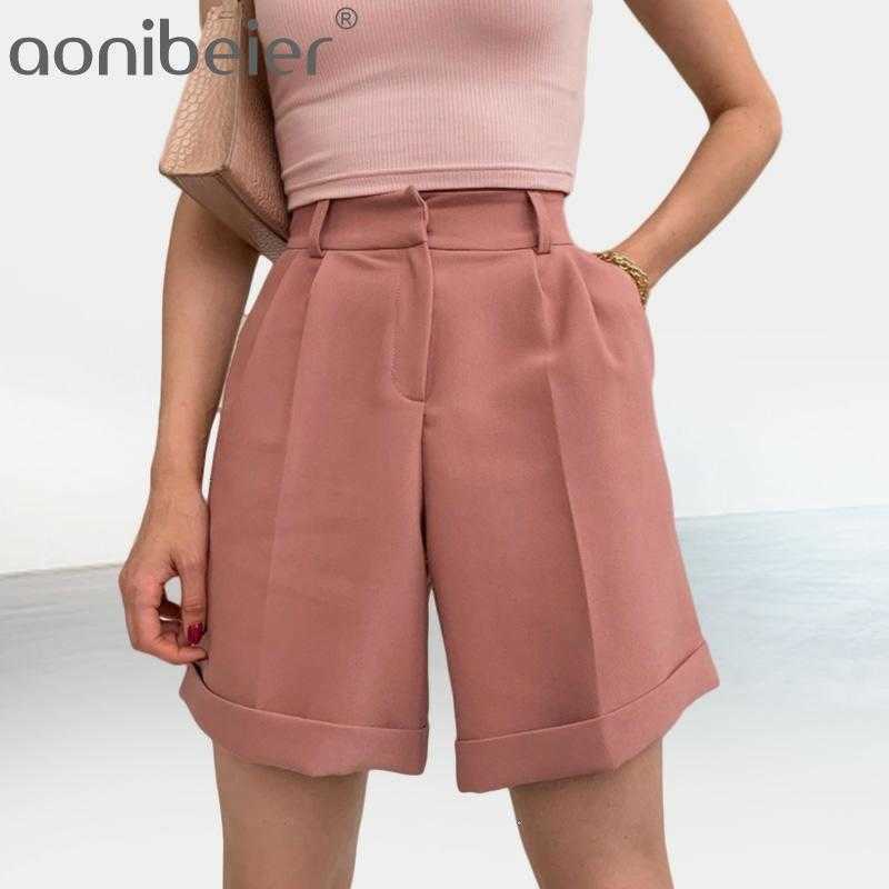 Women' Trousers Material Flanging With Pocket Zipper Buttons Solid Color Fashion Urban Casual Shorts Female Ropa 210604, Light green
Women' Trousers Material Flanging With Pocket Zipper Buttons Solid Color Fashion Urban Casual Shorts Female Ropa 210604, Light green