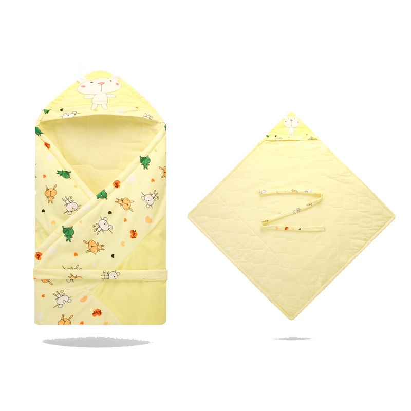 Cartoon Newborn Receiving Blankets Unisex Premature Envelope Baby Bedding Wrap Robes Swaddling Boys Sleepsack Girls Sleeping Bag 210413bj