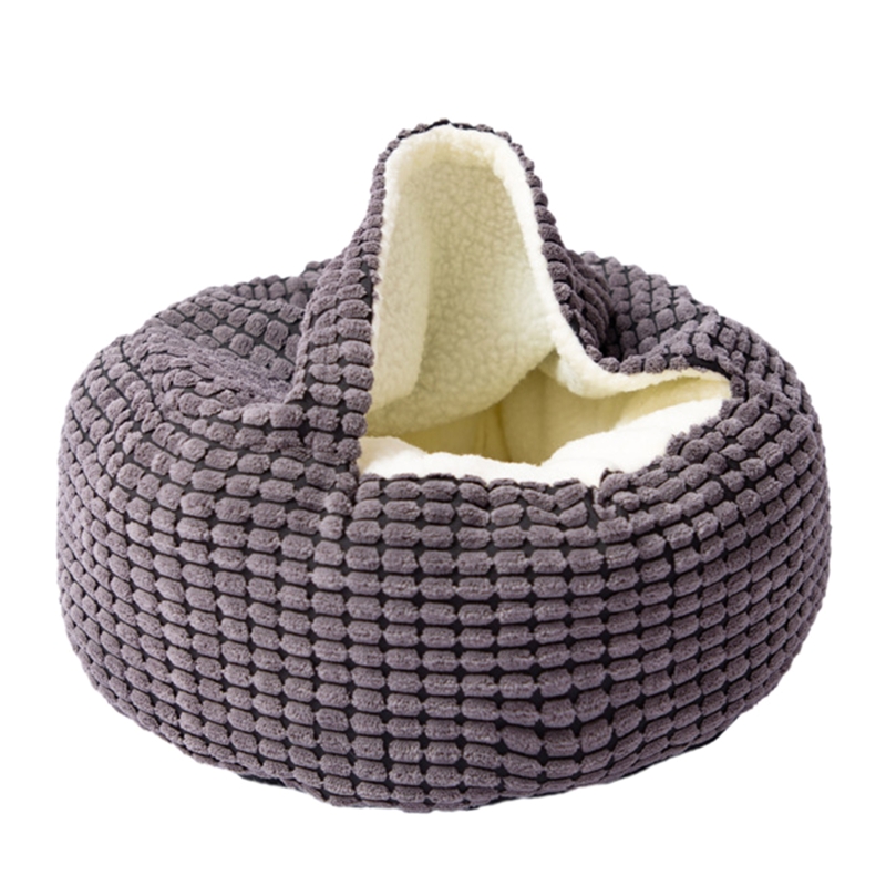 er Soft Pet Dog Cat Cave Bed House Deep Seep Winter Round Seeping Kenne Cushion for Sma Medium Dogs, Kh-s
er Soft Pet Dog Cat Cave Bed House Deep Seep Winter Round Seeping Kenne Cushion for Sma Medium Dogs, Kh-s