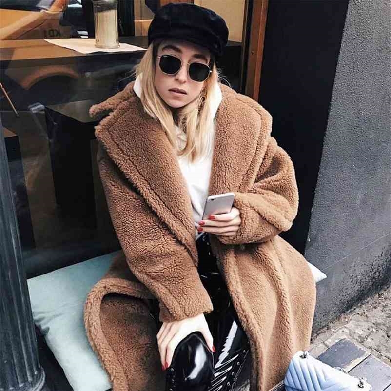 Winter Faux Fur Thick Long Coat Women Cotton Padded Warm Parka Female Turn Down Collar Lamb Oversized Coats Outerwear 210524, Pink
Winter Faux Fur Thick Long Coat Women Cotton Padded Warm Parka Female Turn Down Collar Lamb Oversized Coats Outerwear 210524, Pink