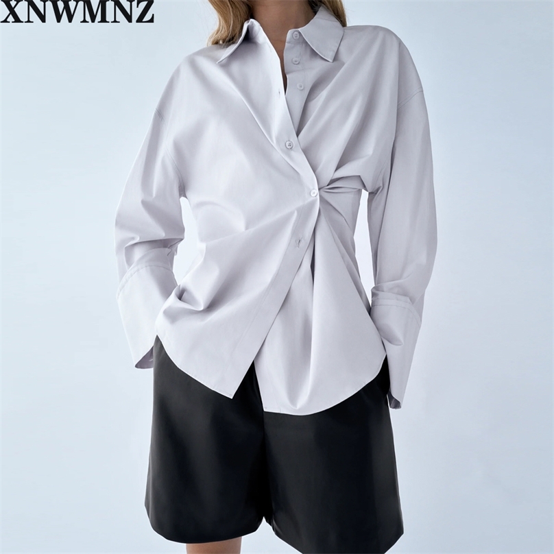 women crossover poplin shirt Collared with long cuffed sleeves Wrap fabric on the front button fastening 210520, Gray
women crossover poplin shirt Collared with long cuffed sleeves Wrap fabric on the front button fastening 210520, Gray