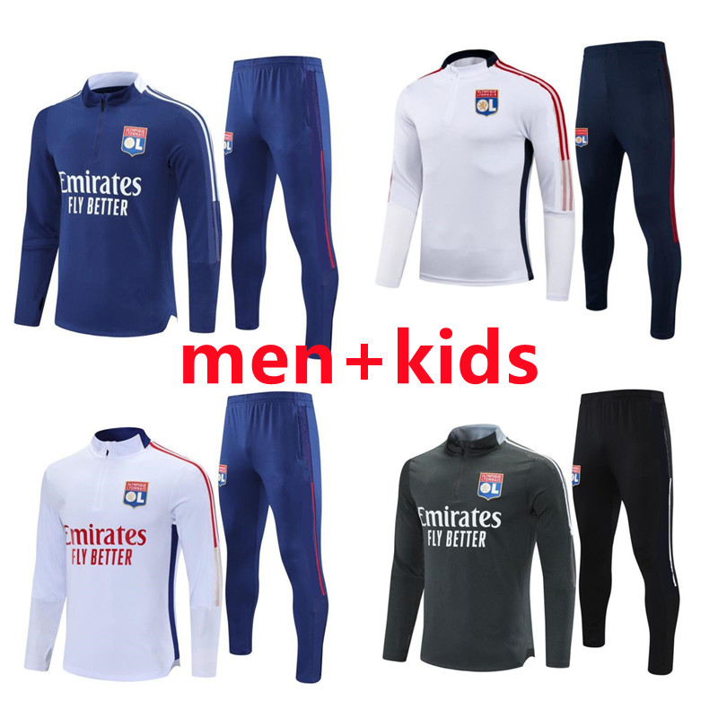 men + kids 21 22 Lyon soccer tracksuit Survetement 2021 2022 Lyonnais L.PAQUETA OL AOUAR Football training suit Jogging sets, 21/22 home
men + kids 21 22 Lyon soccer tracksuit Survetement 2021 2022 Lyonnais L.PAQUETA OL AOUAR Football training suit Jogging sets, 21/22 home