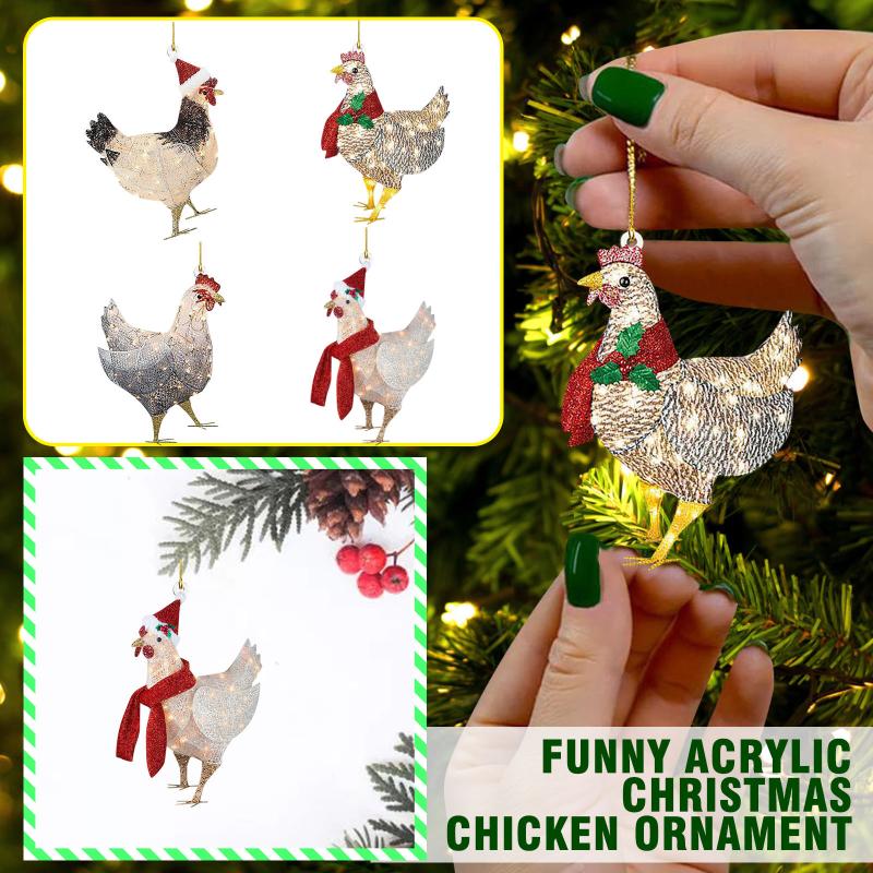 Christmas Decorations Scarf Ornaments 2021christmas Tree Ornament Personalized Product For Family Chicken
Christmas Decorations Scarf Ornaments 2021christmas Tree Ornament Personalized Product For Family Chicken