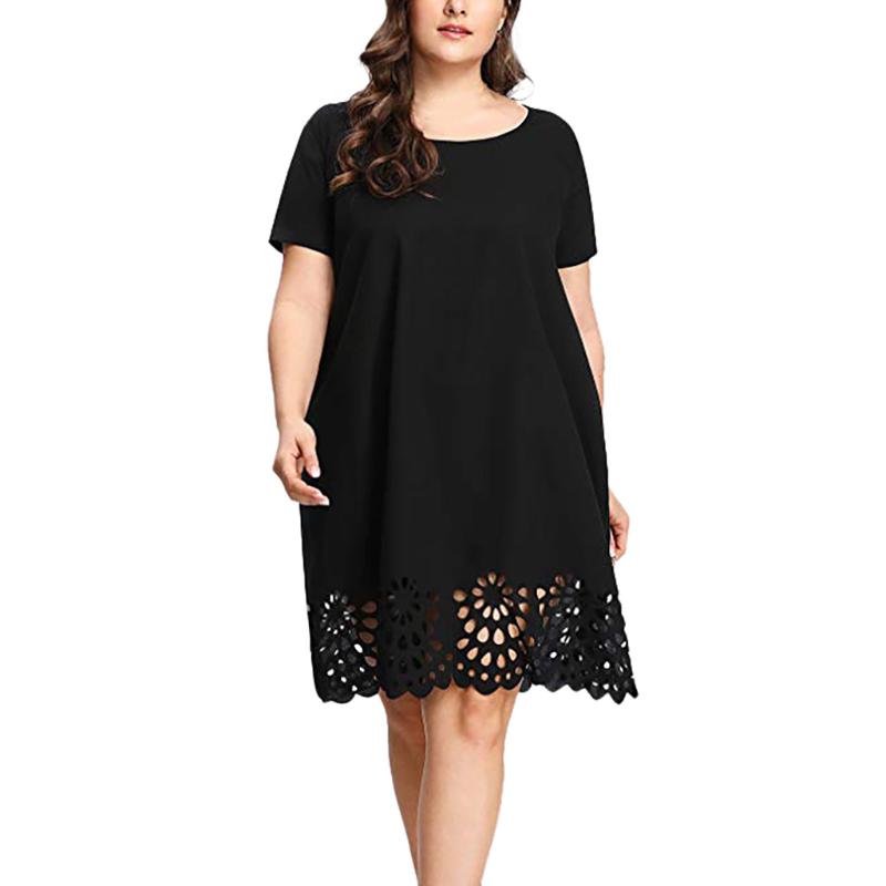 Casual Dresses Plus Size For Women Elegant Loose Party Dress Vestidos Summer Hollow Out Boho Beach Women's Clothing 5XL, Black;gray
Casual Dresses Plus Size For Women Elegant Loose Party Dress Vestidos Summer Hollow Out Boho Beach Women's Clothing 5XL, Black;gray