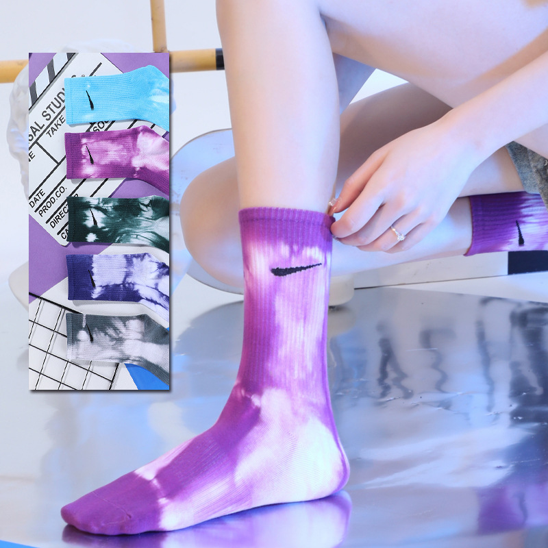 Tie dye womens socks Women and Men Stockings All-match style High Quality Cotton Letter Breathable Sports Sock Ladies, Grey
Tie dye womens socks Women and Men Stockings All-match style High Quality Cotton Letter Breathable Sports Sock Ladies, Grey