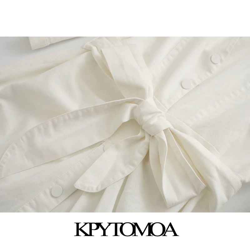 Women Chic Fashion With Belt Button-up Midi Dress V Neck Three Quarter Sleeves Female Dresses Vestidos 210420