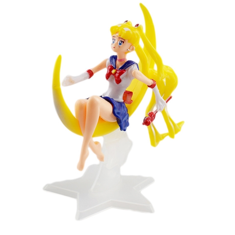 Plastic beauty warrior water ice moon cake girl decoration manual