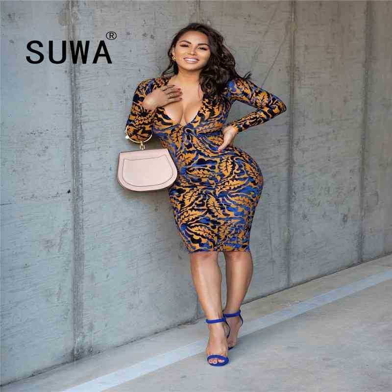 Wholesale Plus Size Clothing Tie Dye Women Deep V Neck High Waist Long Sleeve Trendy Chic Party Elegant Retro Dress Vestidos 210525, Multi
Wholesale Plus Size Clothing Tie Dye Women Deep V Neck High Waist Long Sleeve Trendy Chic Party Elegant Retro Dress Vestidos 210525, Multi