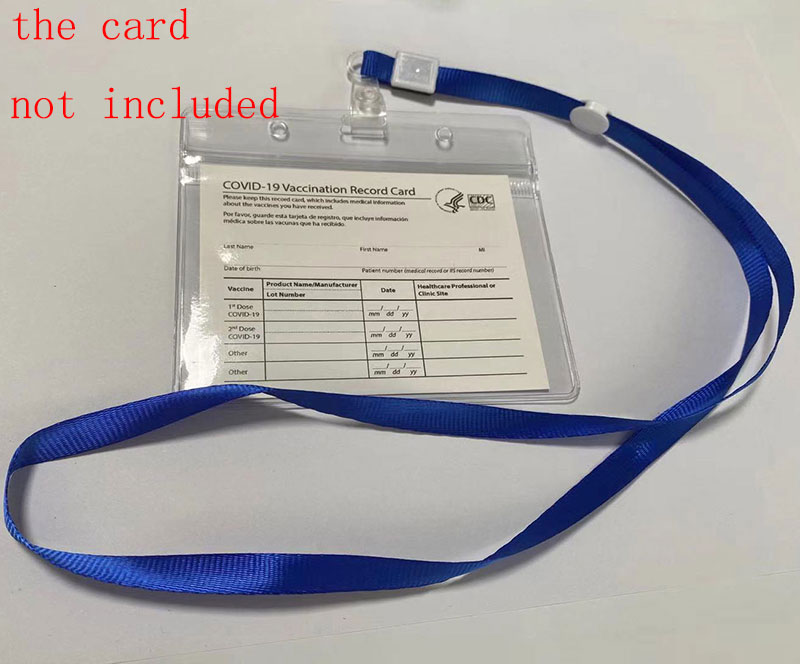 4*3 inch Card Protector Plastic Waterproof Case Business-Card Files for CDC Paper Vaccination Cards Clear Protective Cover
4*3 inch Card Protector Plastic Waterproof Case Business-Card Files for CDC Paper Vaccination Cards Clear Protective Cover